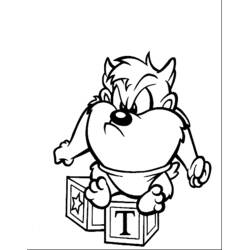 Dibujo para colorear: Baby Looney Tunes (Personajes de Dibujos Animados) #26668 - Dibujos para Colorear e Imprimir Gratis