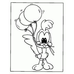 Dibujo para colorear: Baby Looney Tunes (Personajes de Dibujos Animados) #26677 - Dibujos para Colorear e Imprimir Gratis