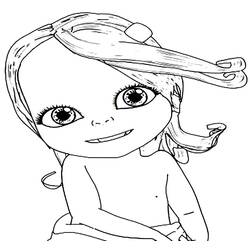 Dibujo para colorear: Bebé Lilly (Personajes de Dibujos Animados) #182447 - Dibujos para Colorear e Imprimir Gratis
