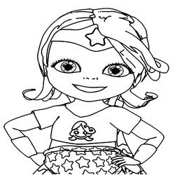 Dibujo para colorear: Bebé Lilly (Personajes de Dibujos Animados) #182452 - Dibujos para Colorear e Imprimir Gratis