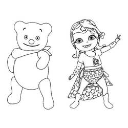 Dibujo para colorear: Bebé Lilly (Personajes de Dibujos Animados) #182458 - Dibujos para Colorear e Imprimir Gratis