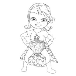 Dibujo para colorear: Bebé Lilly (Personajes de Dibujos Animados) #41088 - Dibujos para Colorear e Imprimir Gratis