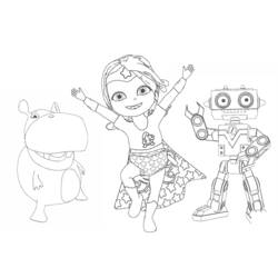 Dibujo para colorear: Bebé Lilly (Personajes de Dibujos Animados) #41092 - Dibujos para Colorear e Imprimir Gratis