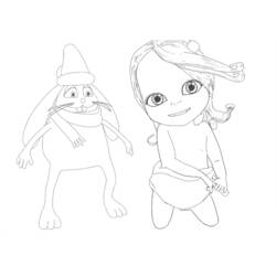 Dibujo para colorear: Bebé Lilly (Personajes de Dibujos Animados) #41095 - Dibujos para Colorear e Imprimir Gratis