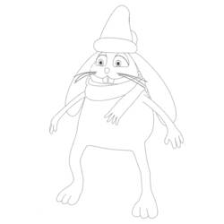 Dibujo para colorear: Bebé Lilly (Personajes de Dibujos Animados) #41107 - Dibujos para Colorear e Imprimir Gratis