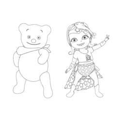 Dibujo para colorear: Bebé Lilly (Personajes de Dibujos Animados) #41110 - Dibujos para Colorear e Imprimir Gratis