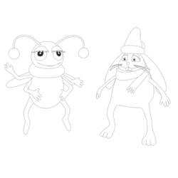 Dibujo para colorear: Bebé Lilly (Personajes de Dibujos Animados) #41114 - Dibujos para Colorear e Imprimir Gratis