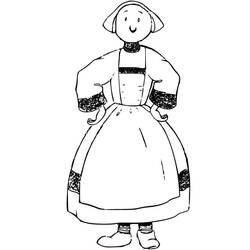 Dibujo para colorear: Becassine (Personajes de Dibujos Animados) #214513 - Dibujos para Colorear e Imprimir Gratis
