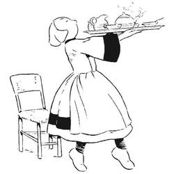 Dibujo para colorear: Becassine (Personajes de Dibujos Animados) #214518 - Dibujos para Colorear e Imprimir Gratis