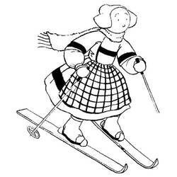 Dibujo para colorear: Becassine (Personajes de Dibujos Animados) #214519 - Dibujos para Colorear e Imprimir Gratis