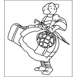 Dibujo para colorear: Becassine (Personajes de Dibujos Animados) #214524 - Dibujos para Colorear e Imprimir Gratis