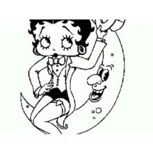 Dibujo Betty Boop (Personajes de Dibujos Animados) #25987 para imprimir y colorear