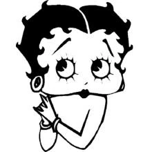 Dibujo Betty Boop (Personajes de Dibujos Animados) #26008 para imprimir y colorear