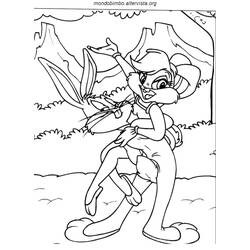 Dibujo para colorear: Bugs Bunny (Personajes de Dibujos Animados) #26394 - Dibujos para Colorear e Imprimir Gratis