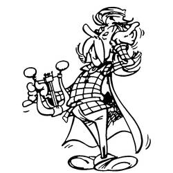 Dibujo para colorear: Cacofonix (Personajes de Dibujos Animados) #189672 - Dibujos para Colorear e Imprimir Gratis