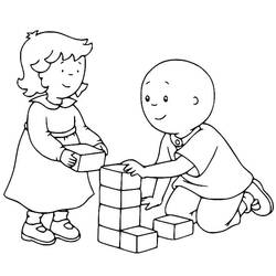 Dibujo Caillou (Personajes de Dibujos Animados) #215154 para imprimir y colorear