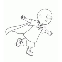 Dibujo para colorear: Caillou (Personajes de Dibujos Animados) #36166 - Dibujos para Colorear e Imprimir Gratis