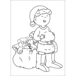 Dibujo para colorear: Caillou (Personajes de Dibujos Animados) #36175 - Dibujos para Colorear e Imprimir Gratis