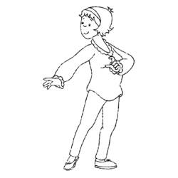 Dibujo para colorear: Caillou (Personajes de Dibujos Animados) #36215 - Dibujos para Colorear e Imprimir Gratis