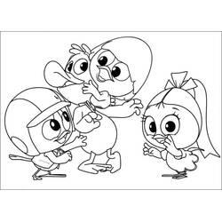 Dibujo Calimero (Personajes de Dibujos Animados) #202665 para imprimir y colorear