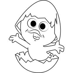 Dibujo Calimero (Personajes de Dibujos Animados) #202676 para imprimir y colorear