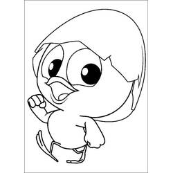 Dibujo Calimero (Personajes de Dibujos Animados) #202682 para imprimir y colorear