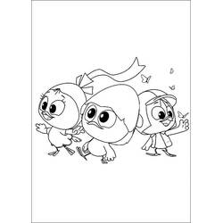 Dibujo Calimero (Personajes de Dibujos Animados) #202684 para imprimir y colorear