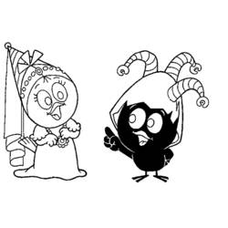 Dibujo para colorear: Calimero (Personajes de Dibujos Animados) #35756 - Dibujos para Colorear e Imprimir Gratis