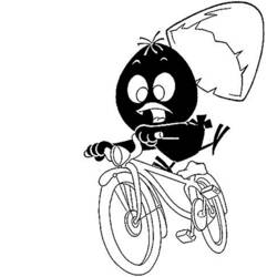 Dibujo para colorear: Calimero (Personajes de Dibujos Animados) #35783 - Dibujos para Colorear e Imprimir Gratis