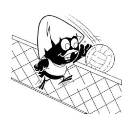 Dibujo para colorear: Calimero (Personajes de Dibujos Animados) #35799 - Dibujos para Colorear e Imprimir Gratis