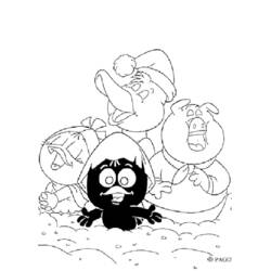 Dibujo para colorear: Calimero (Personajes de Dibujos Animados) #35808 - Dibujos para Colorear e Imprimir Gratis