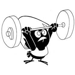 Dibujo para colorear: Calimero (Personajes de Dibujos Animados) #35844 - Dibujos para Colorear e Imprimir Gratis