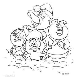 Dibujo para colorear: Calimero (Personajes de Dibujos Animados) #35848 - Dibujos para Colorear e Imprimir Gratis