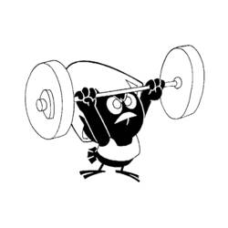Dibujo para colorear: Calimero (Personajes de Dibujos Animados) #35858 - Dibujos para Colorear e Imprimir Gratis