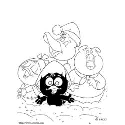 Dibujo para colorear: Calimero (Personajes de Dibujos Animados) #35864 - Dibujos para Colorear e Imprimir Gratis