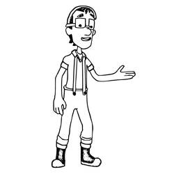 Dibujo para colorear: Captain Turbot (Personajes de Dibujos Animados) #181782 - Dibujos para Colorear e Imprimir Gratis