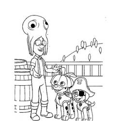 Dibujo para colorear: Captain Turbot (Personajes de Dibujos Animados) #181789 - Dibujos para Colorear e Imprimir Gratis