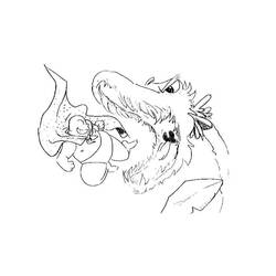 Dibujo para colorear: Captain Underpants (Personajes de Dibujos Animados) #209730 - Dibujos para Colorear e Imprimir Gratis