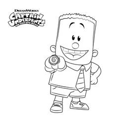 Dibujo para colorear: Captain Underpants (Personajes de Dibujos Animados) #209733 - Dibujos para Colorear e Imprimir Gratis