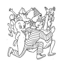 Dibujo para colorear: Casper (Personajes de Dibujos Animados) #203162 - Dibujos para Colorear e Imprimir Gratis