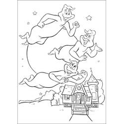 Dibujo para colorear: Casper (Personajes de Dibujos Animados) #203174 - Dibujos para Colorear e Imprimir Gratis