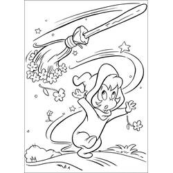 Dibujo para colorear: Casper (Personajes de Dibujos Animados) #203178 - Dibujos para Colorear e Imprimir Gratis