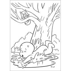 Dibujo para colorear: Casper (Personajes de Dibujos Animados) #203183 - Dibujos para Colorear e Imprimir Gratis
