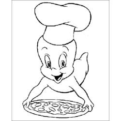 Dibujo para colorear: Casper (Personajes de Dibujos Animados) #36238 - Dibujos para Colorear e Imprimir Gratis