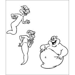 Dibujo para colorear: Casper (Personajes de Dibujos Animados) #36245 - Dibujos para Colorear e Imprimir Gratis