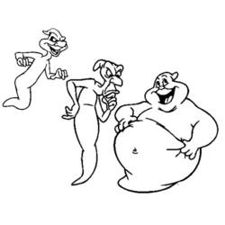 Dibujo para colorear: Casper (Personajes de Dibujos Animados) #36252 - Dibujos para Colorear e Imprimir Gratis