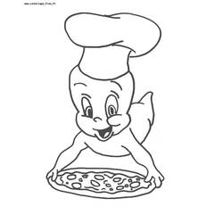 Dibujo para colorear: Casper (Personajes de Dibujos Animados) #36278 - Dibujos para Colorear e Imprimir Gratis