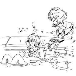 Dibujo para colorear: Cedric (Personajes de Dibujos Animados) #213298 - Dibujos para Colorear e Imprimir Gratis