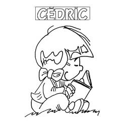 Dibujo para colorear: Cedric (Personajes de Dibujos Animados) #213304 - Dibujos para Colorear e Imprimir Gratis