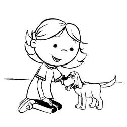 Dibujo para colorear: Clifford (Personajes de Dibujos Animados) #197895 - Dibujos para Colorear e Imprimir Gratis